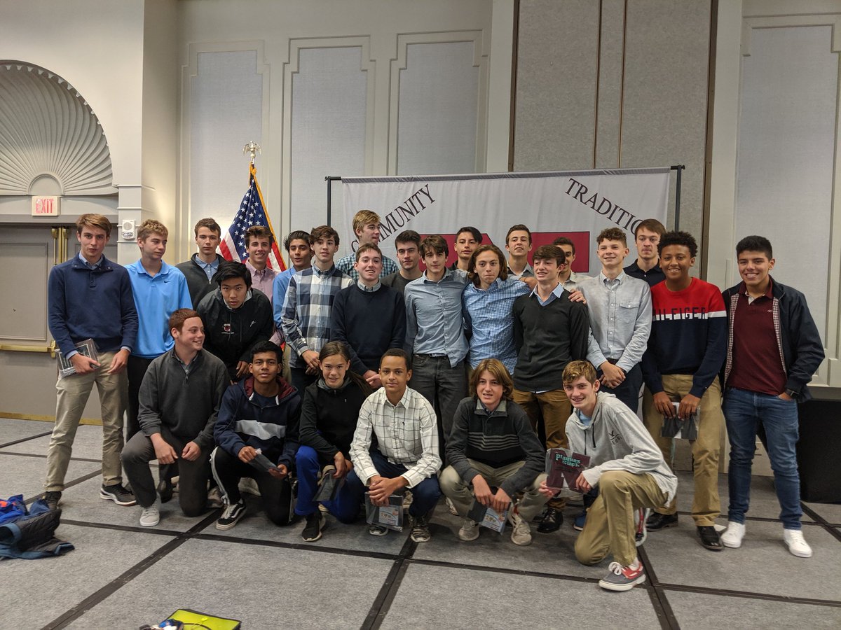 Congratulations to the boys soccer team and all of Nyack's  athletes for being honored today today's red and black brunch