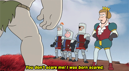 velara3's tweet photo. Be as bold as Prince Merkimer

"You don't scare me! I was born scared."

#merkimer #Disenchantment https://t.co/2t6Fv13KL7