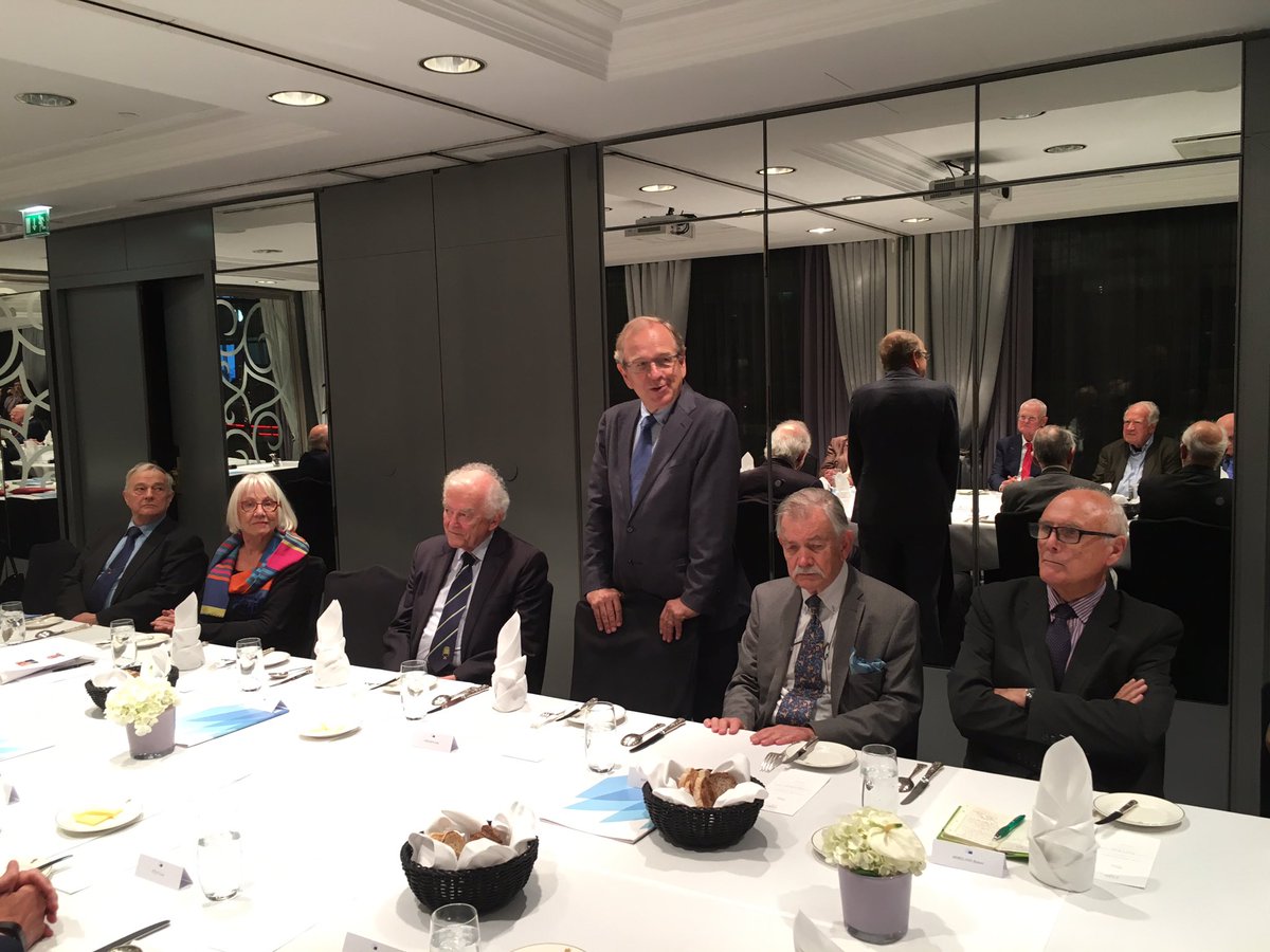 Europarl_FMA's tweet photo. ‘All measures should be used to ensure that countries follow community Rule of Law, including using the full power of the budget’ says first Finnish Commissioner @LiikanenErkki #VisitToFinland https://t.co/g504He72Rf