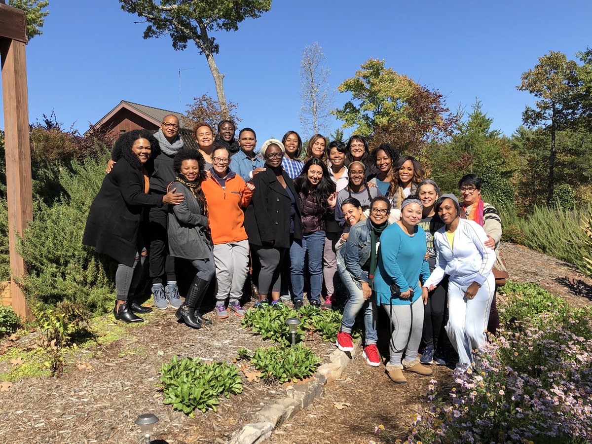 mpmleonard's tweet photo. My #WellAcademic Soul Sisters! I’ll meet you on the mountain whenever you need! https://t.co/afKptnc2EG