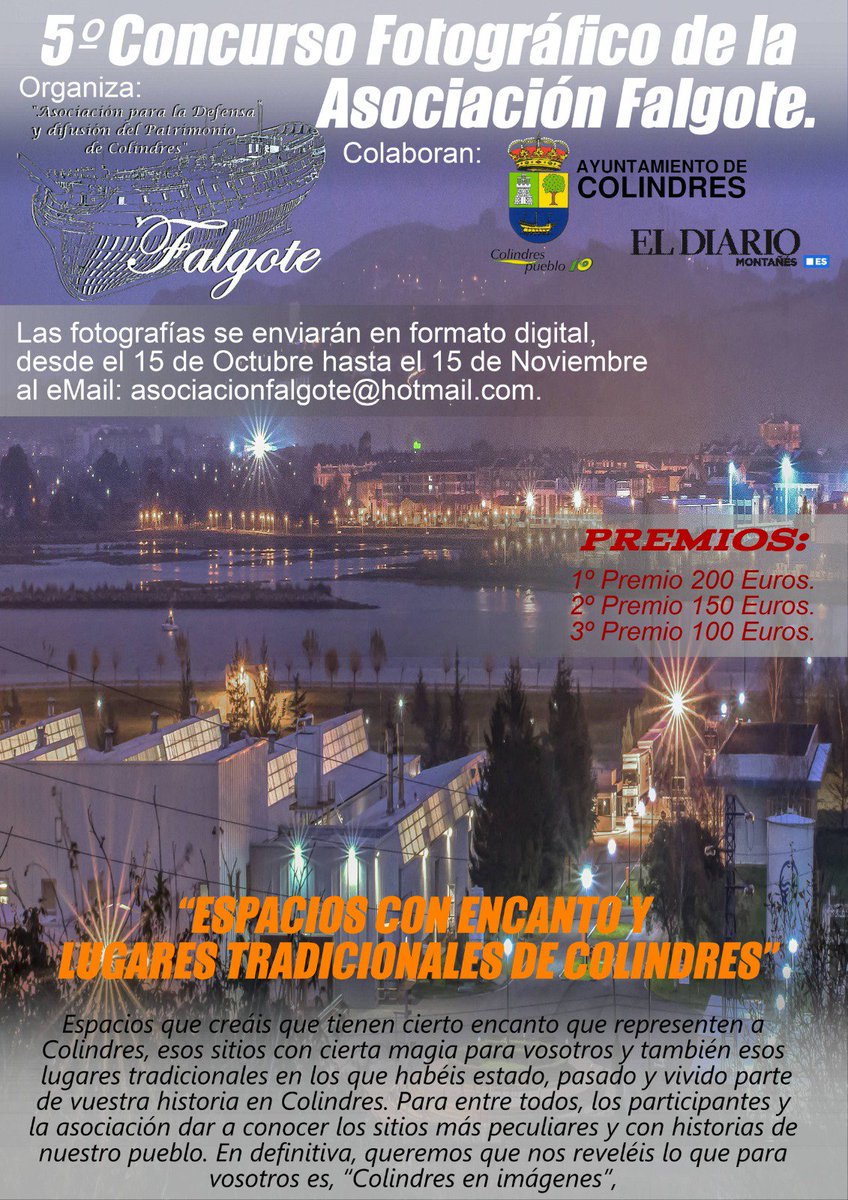 Falgote's tweet photo. Concurso de Fotografía de la Asociación Falgote. Hasta el 15 de Noviembre #Falgote https://t.co/Mx4JZJkGdW
