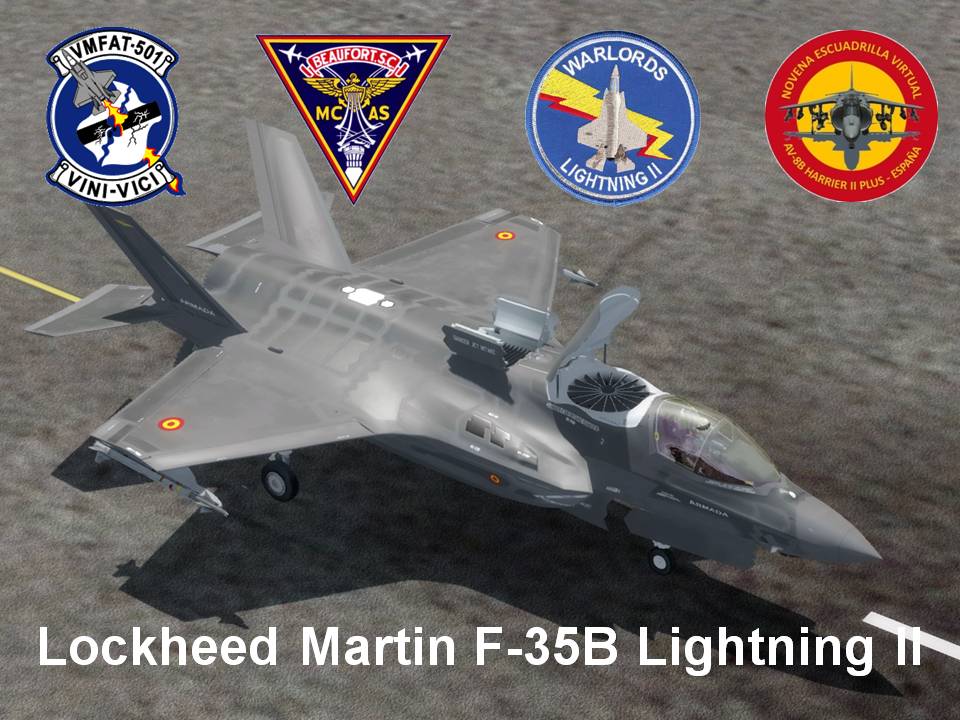 FLOANVirtual's tweet image. Próximos vuelos de nuestra #NovenaEscuadrillaVirtual 🇪🇸, volando los futuros #F35BLightningII ✈ de la #ArmadaEspañola ⚓🇪🇸 con el #VMFAT501 ✈🇺🇸 en #MCASBeaufort &amp;amp; #SouthCaroline 🇺🇸 - escuelaaeronavalvirtual.wordpress.com/2018/01/07/el-…