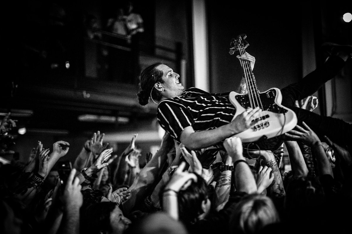 JSaunders_Photo's tweet image. Great to be back shooting the @WeAreNormandie boys at @ULU_Live last night Pt1/6