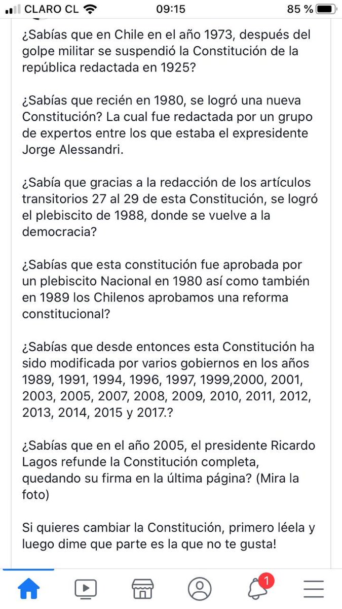 #NOaLaAsambleaConstituyente porque no ayuda en nada <a href="/tvn/">TVN</a>
<a href="/t13/">T13</a>
<a href="/cnnchile/">CNN Chile</a>
<a href="/latercera/">La Tercera</a>
<a href="/publimetrochile/">Publimetro</a>
<a href="/lacuarta/">La Cuarta</a>
<a href="/mega/">Mega</a>
<a href="/LaRedTv/">LaRed</a>
<a href="/CadenaChile/">Cadena Chile</a> <a href="/mega/">Mega</a> <a href="/tvn/">TVN</a> <a href="/adnradiochile/">Radio ADN</a> 
<a href="/nacioncl/">La Nación Chile</a>
<a href="/DiarioLaHora/">La Hora</a>
<a href="/enportada/">En Portada</a>
@noticiasenchile
<a href="/tvn_online/">TVN ONLINE</a>