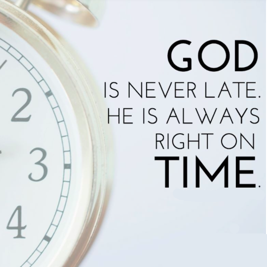 "Just keep your faith in me don't act impatiently you'll get where you need to be in due time even when things go slow hold on and don't let go I'll give you what I owe in due time" ~ Cee Lo Green