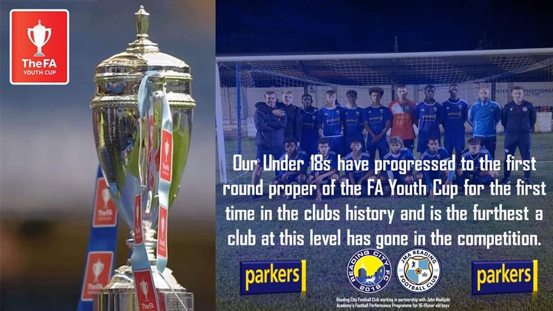 🥳 Our Under 18s have progressed to the First Round Proper of the #FAYouthCup for the first time in our history.
💙⚽🏆
They would love your support on Wednesday evening when we welcome <a href="/AcademyOUFC/">Oxford United Academy</a> to @Therivermoor.