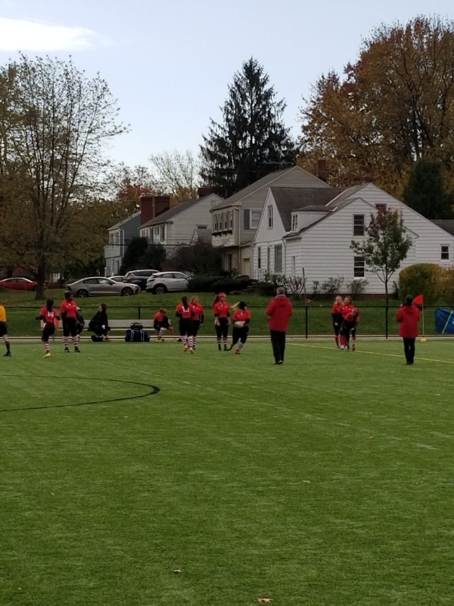 Ready for our  first match! B side v Perrysburg.   Go Cards!