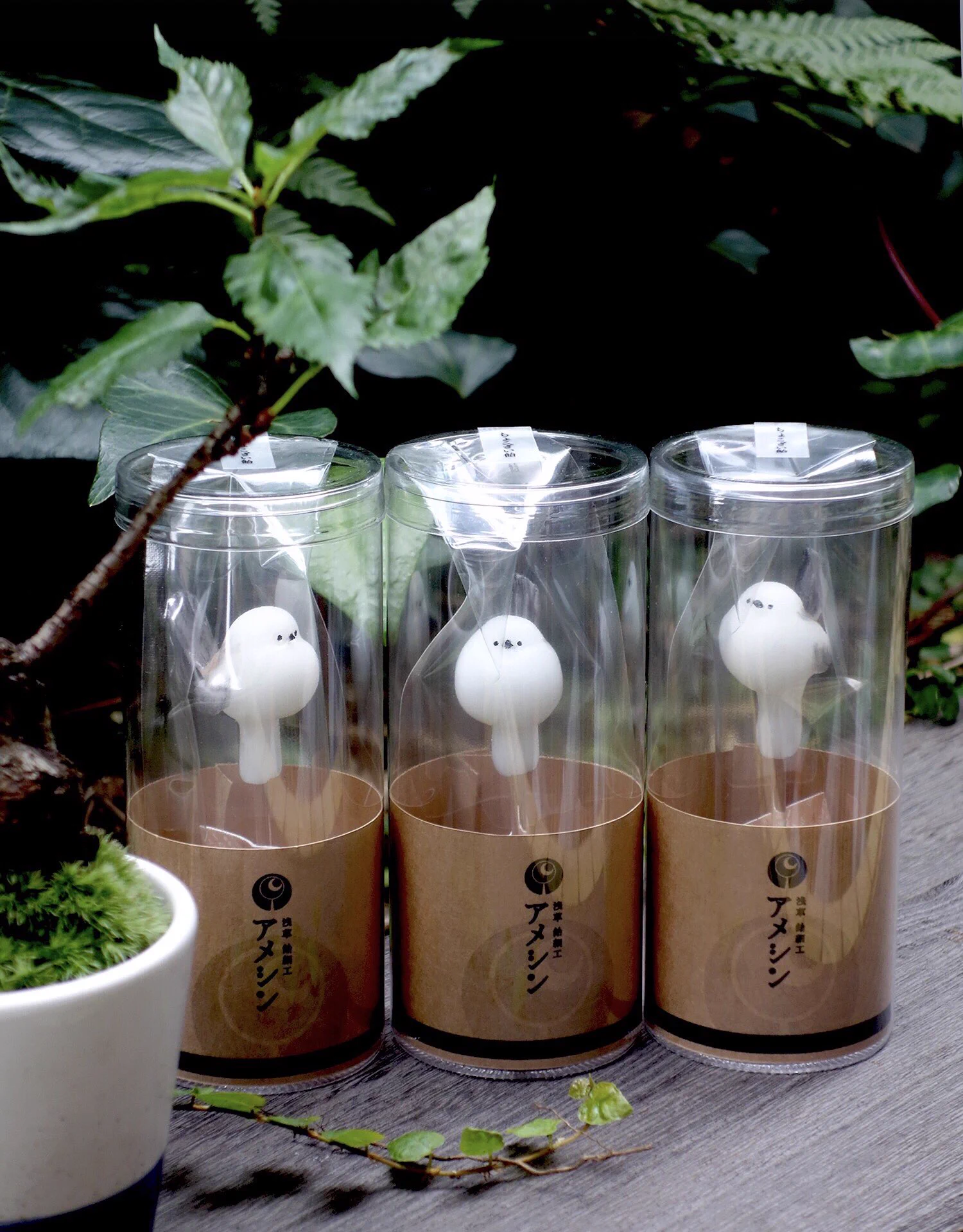 冬季限定販売のシマエナガの飴細工が可愛すぎる！これは食べられないかも･･･！