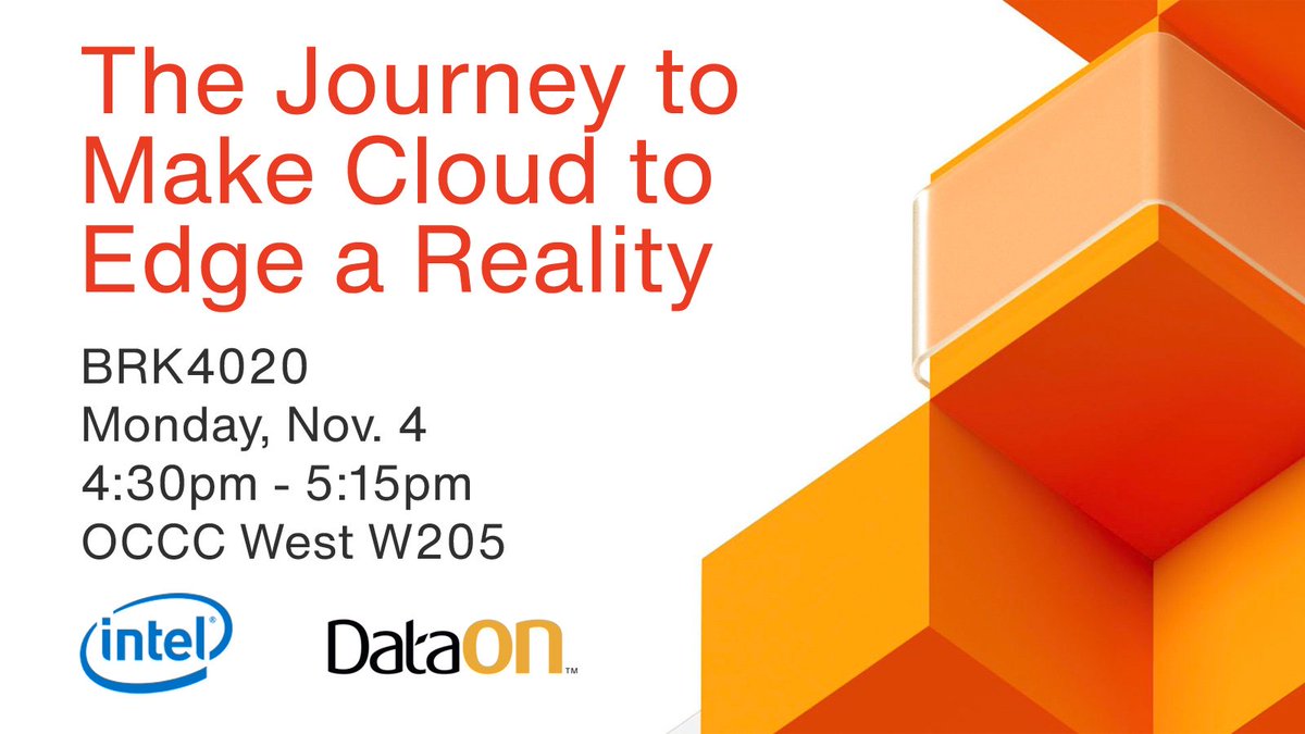 dataon's tweet photo. Join us and our partner @Intel for an epic session at #MSIgnite with customers discussing edge to cloud deployment best practices + some great appearances. @jakesmithintel #Optane #IntelSelectSolutions #AzureStackHCI #HybridCloud #HCI #S2D https://t.co/HuWG74X92Y