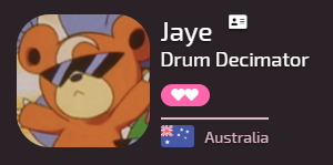 Osu We Present To You The First Drum Decimator The Only Person In Osu History To Fc Every Osu Taiko Map All 41 Of Them Jaye T Co Vnwkd4nzfo T Co 8vvdsnyfhm