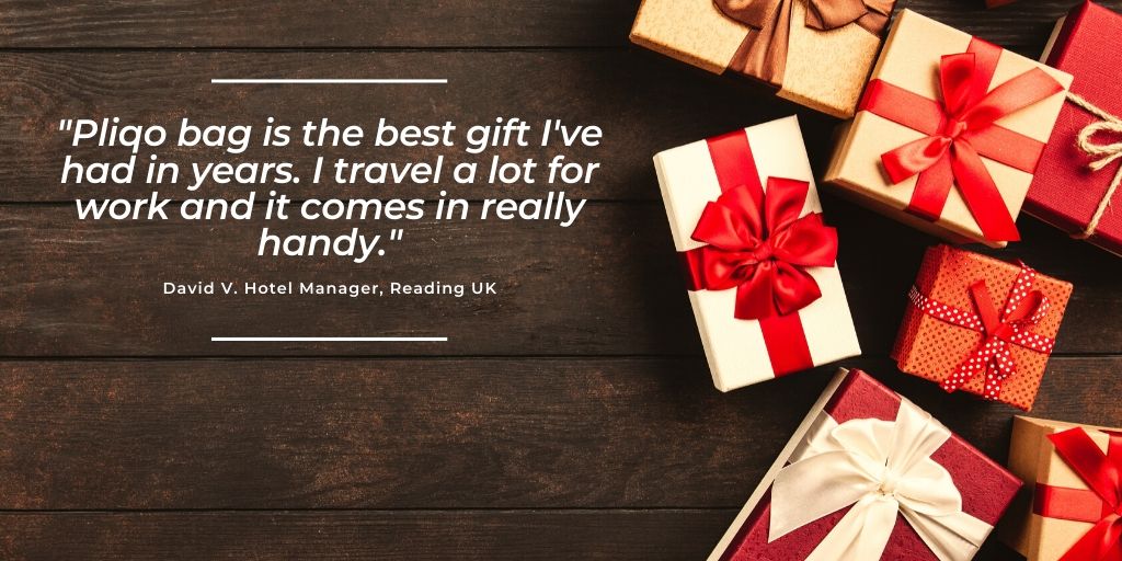 patricktatham's tweet photo. #Pliqobag makes the perfect gift! 
#suitcarrier #giftsformen #travelsmart https://t.co/Uweu5cinbQ