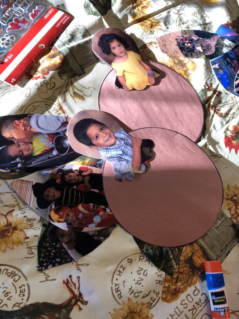 RinathKirshner's tweet photo. Family project completed! Thanks JC for the creative idea! #justchildren https://t.co/1uuiOxATnp