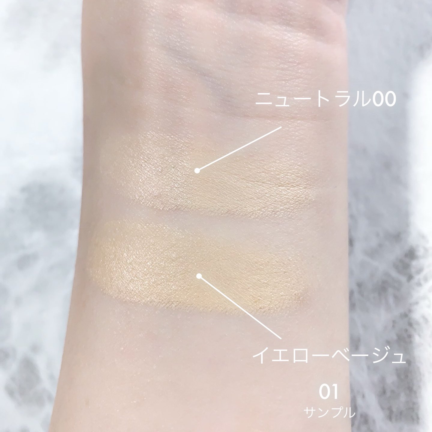 CHICCA ソリッドファンデーション ニュートラルベージュ00 くらべる CHICCA ソリッドファンデーション ニュートラルベージュ00 くらべる