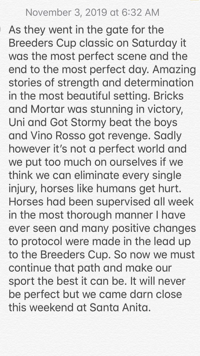 GrahamMotion's tweet image. Thoughts on Breeders Cup ‘19