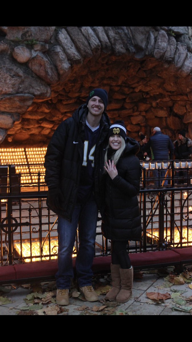 CoachRiikonen's tweet photo. As a college basketball coach I’m always hoping for commitments but this one tops them all. She said YES 💍 https://t.co/45KV5EoNRo