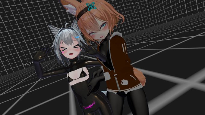 昨日の✨
#VRChatラバースーツ集会 