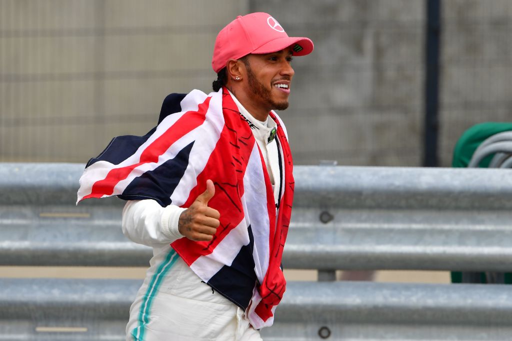 BBCSport's tweet photo. 2008 🏆
2014 🏆
2015 🏆
2017 🏆
2018 🏆

Lewis Hamilton is very likely to be celebrating his sixth World Championship at the end of today.

https://t.co/y6SxmCC3Gz https://t.co/5f9PS6PzzE
