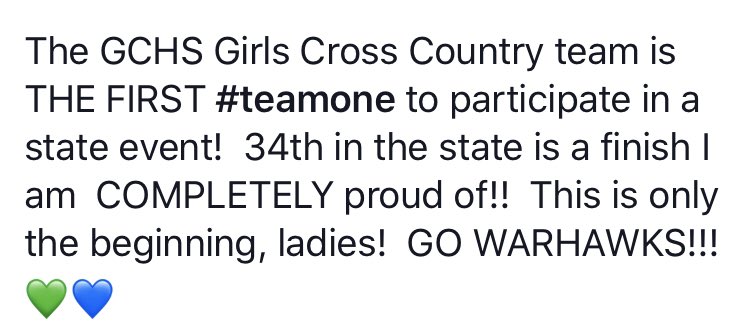 Great Crossing High School (@gcwarhawks) on Twitter photo 