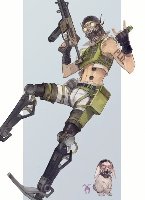 Apex Legendsのオクタン 好き 