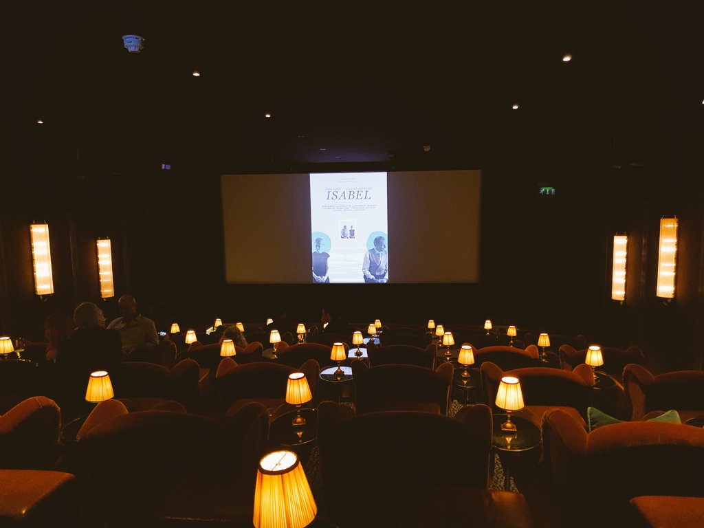 Hugely enjoyed watching screening of short film #Isabel @SohoHouse written and directed by masterful Matt Murdoch. Beautifully acted by Claire Skinner and Iain Glen 👏👏👏