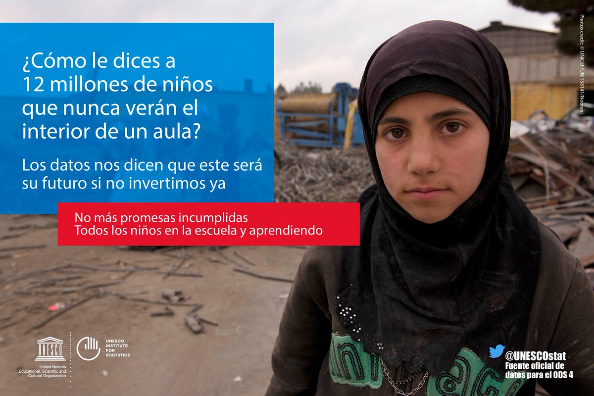 LaPalmaBiosfera's tweet photo. ¡Más de 12M de niños necesitan nuestra ayuda!
Los nuevos datos de @UNESCOstat muestran el camino a seguir para que todos los niños asistan a la escuela y aprendan.
Infórmate en 👉https://t.co/zppsw2g2nN
#UNGA2019 #DatosODS #ODS #LaPalma #reservabiosfera #lapalmabiosfera https://t.co/2innDEoKAL