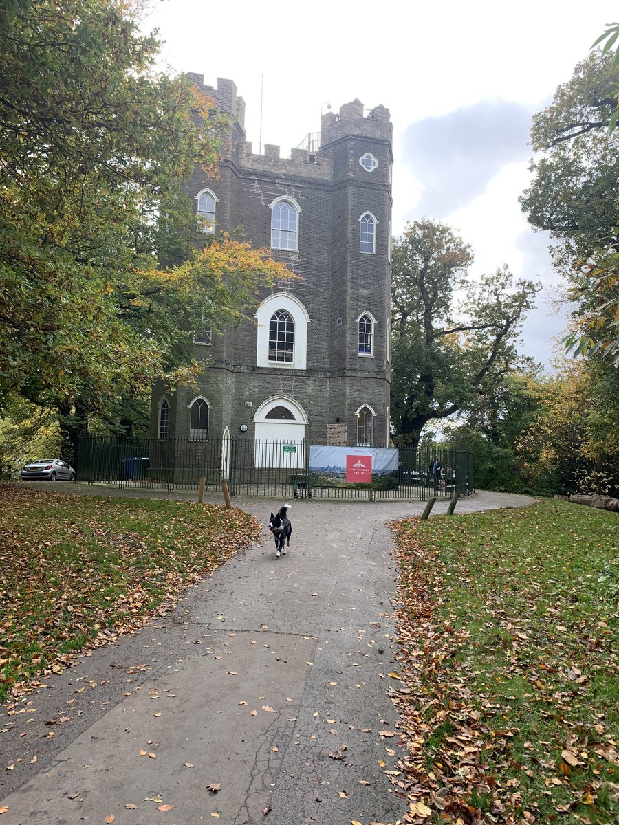 Autumnal walks with a fantastic city view #London #Severndroogcastle #autumnvibes