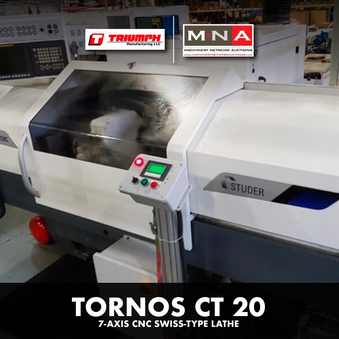 Machinery Network (@machnetwork_) on Twitter photo We have a Studer Favorit 650 14" x 25" Universal ID/OD CNC Grinder that needs a new home! Get it from our auction while it is still available!
Place your bid: fal.cn/34S1v
Or contact us here: 818-465-6700 Email: info@machinerynetwork.com
#MachineryNetwork We have a Studer Favorit 650 14" x 25" Universal ID/OD CNC Grinder that needs a new home! Get it from our auction while it is still available!
Place your bid: fal.cn/34S1v
Or contact us here: 818-465-6700 Email: info@machinerynetwork.com
#MachineryNetwork