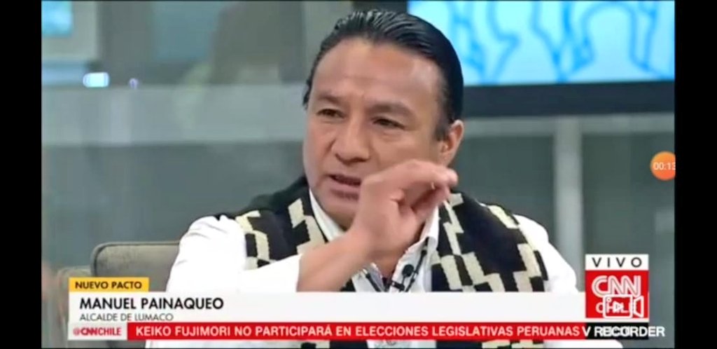 alcaldesmapuche's tweet photo. "Es muy viable un congreso constituyente"."hacia allá tenemos que avanzar a través del dialogo desde lo local". https://t.co/SdStSbF1ZE
