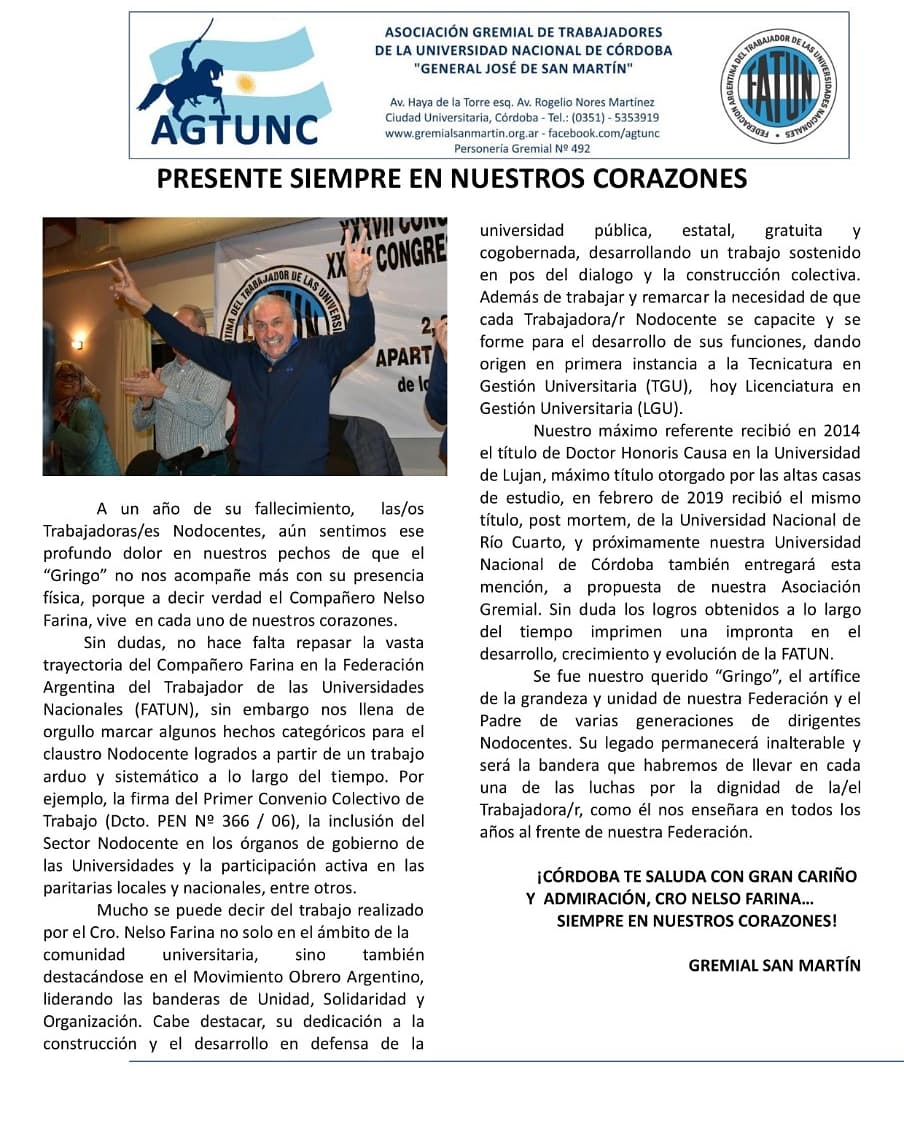 Asociación Gremial San Martín tweet media