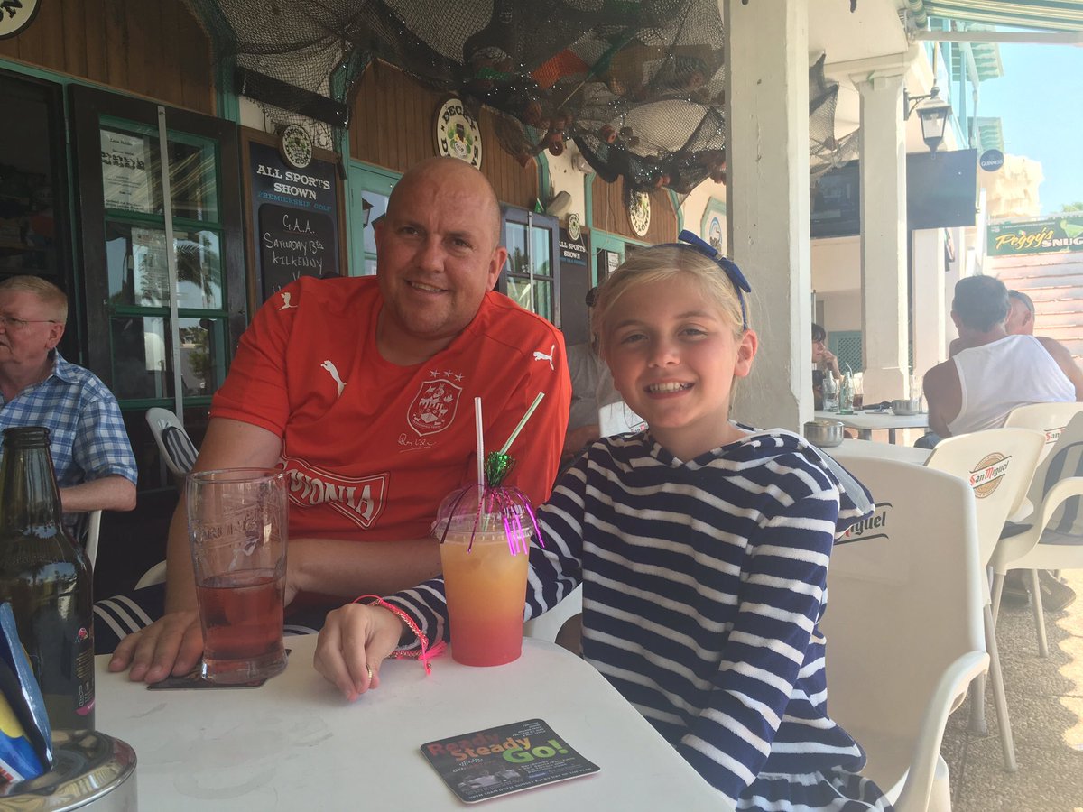 3 years ago we were here in Lanzarote for 2 weeks &amp; Town got 7 points, here now for 9 days Town got 6 points! Love this place, love Town ⚽️😎🔵⚪️💙