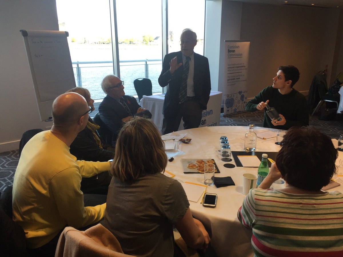 AWComms's tweet photo. Fascinating discussions around co-production and patient centred care at first @BevanCommission #BevanMasterclass with Professor @donberwick @vocostdavids this afternoon https://t.co/xJ2rtQ3zMe
