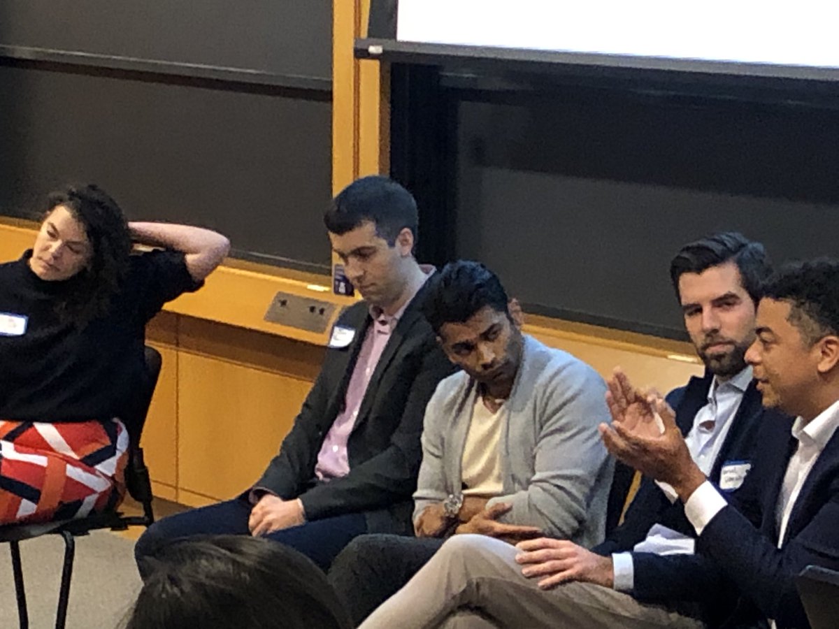 ⁦<a href="/FreightFarms/">Freight Farms</a> addressing ⁩ #foodreligon #HBSFoodAg2019