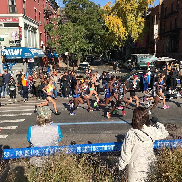 Here they are! #fastestwomenonearth #nycmarathon #mile8 #blackforestbrooklyn ift.tt/32bJlhd