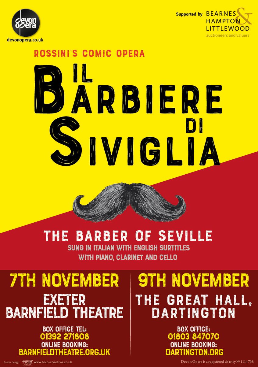 Devon Opera (@devon_opera) on Twitter photo ⭐️INTRODUCING our Rosina in The Barber of Seville 2019, Annabella Vesela Ellis! From Norfolk; trained at <a href="/RCStweets/">Royal Conservatoire of Scotland</a>; making her L'Opera de Nice Cote D'Azur debut soon.
Come and catch her and other sensational musicians on 7 & 9 November at @ExeterBarnfield & @dartingtonhall ⭐️ ⭐️INTRODUCING our Rosina in The Barber of Seville 2019, Annabella Vesela Ellis! From Norfolk; trained at <a href="/RCStweets/">Royal Conservatoire of Scotland</a>; making her L'Opera de Nice Cote D'Azur debut soon.
Come and catch her and other sensational musicians on 7 & 9 November at @ExeterBarnfield & @dartingtonhall ⭐️