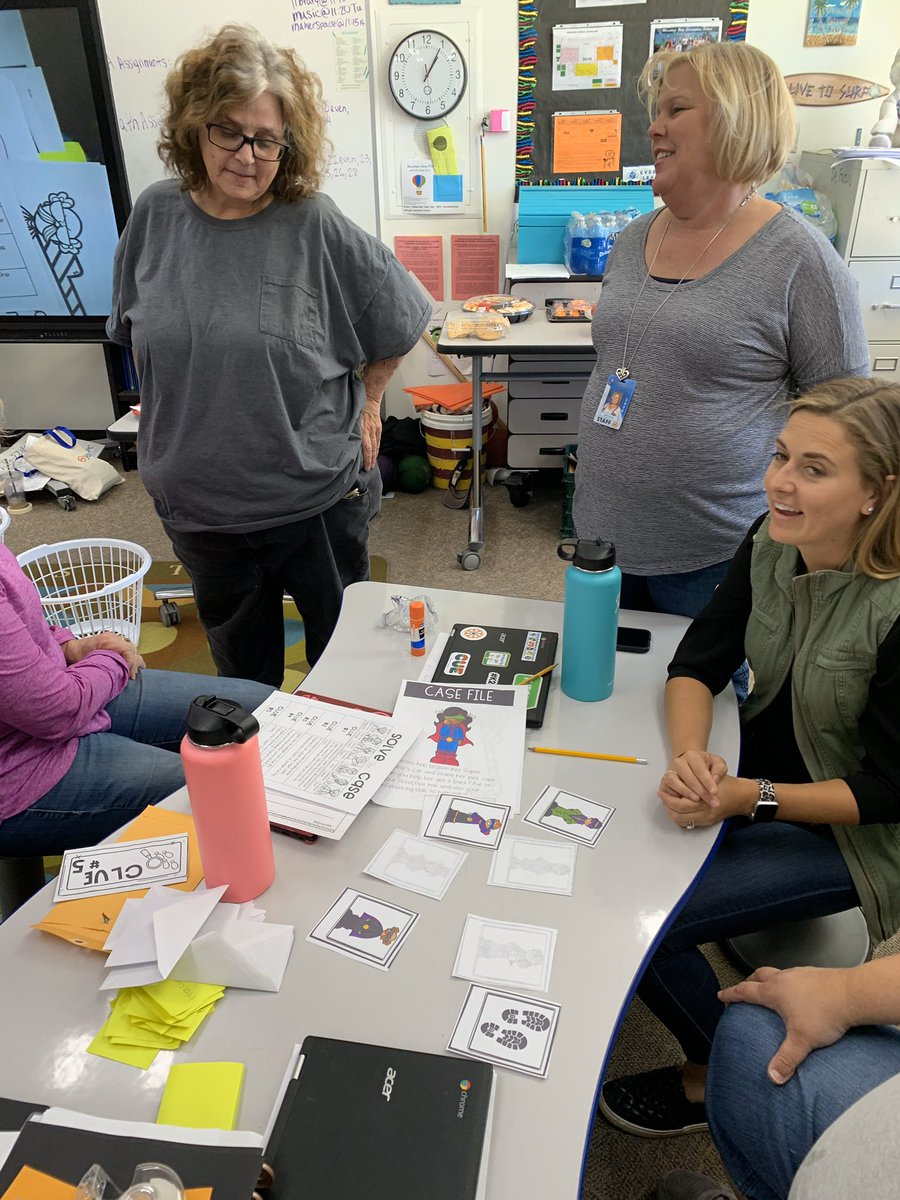 Tracy Holland Making Magic w Get Your Teach On activities like Solving cases, sum pig herding, Dot text analysis &amp; more! <a href="/MViTElementary/">Mountain View</a> <a href="/JustTeachin/">通辽</a> #GYTO #MakingMagic #StudentEngagement #simischools