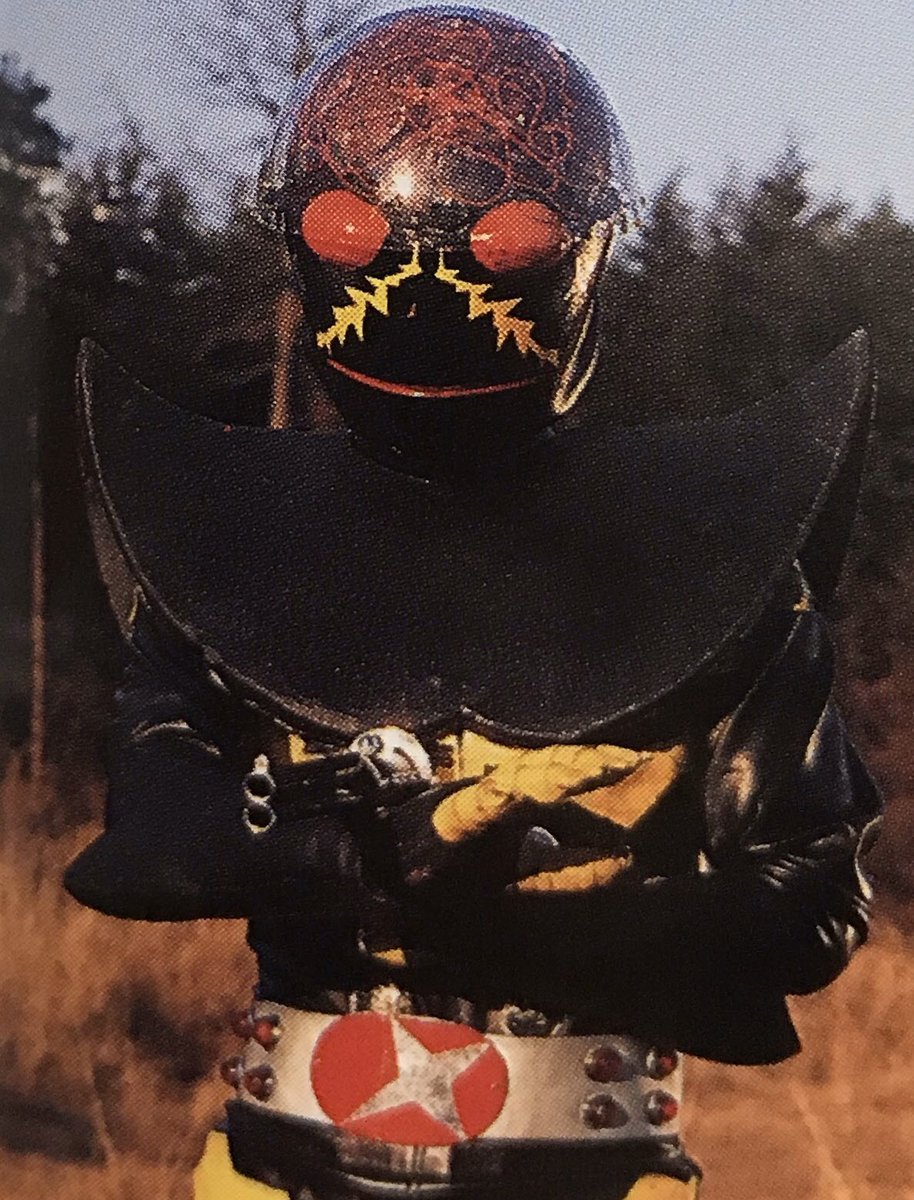 人造人間キカイダー」よりハカイダー…第37話より登場した…ハカイダーが