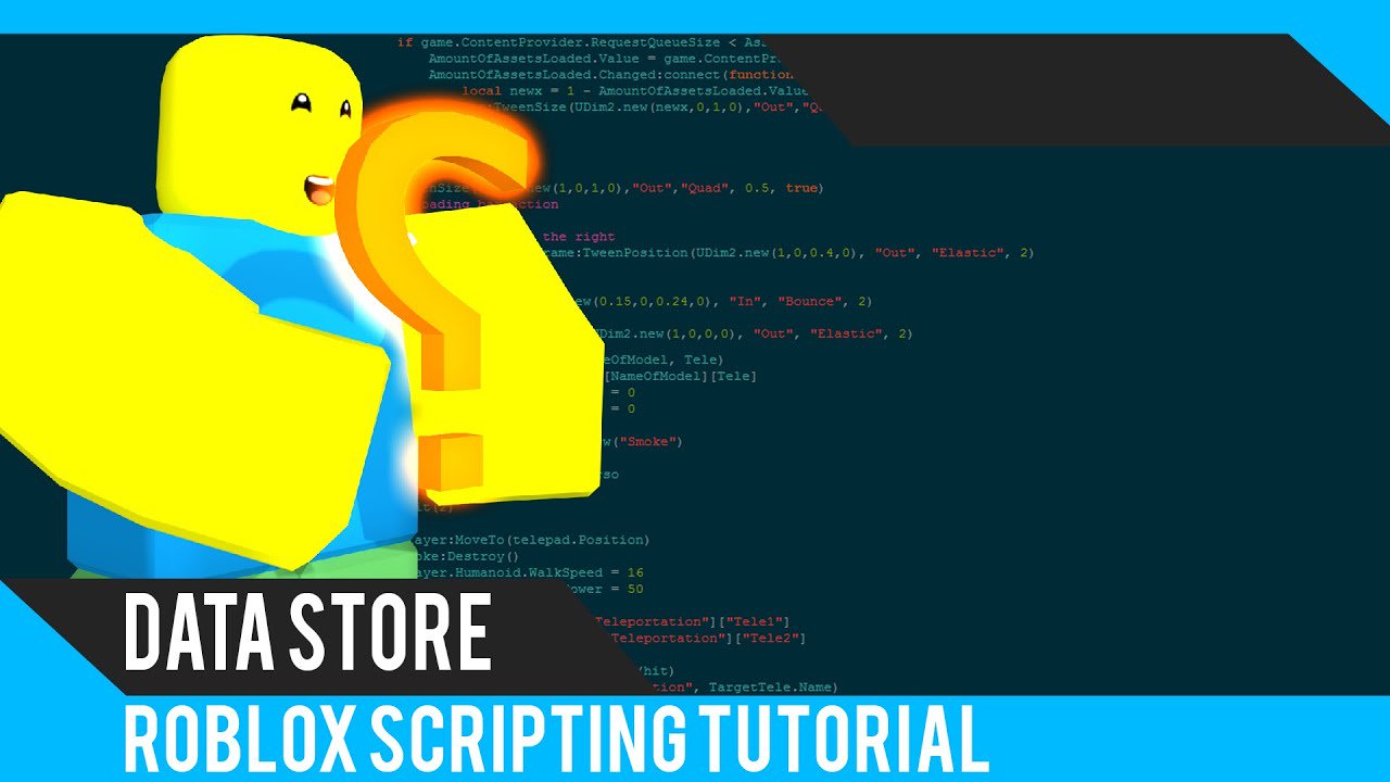 Pcgame On Twitter Roblox Data Store Tutorial Roblox Scripting