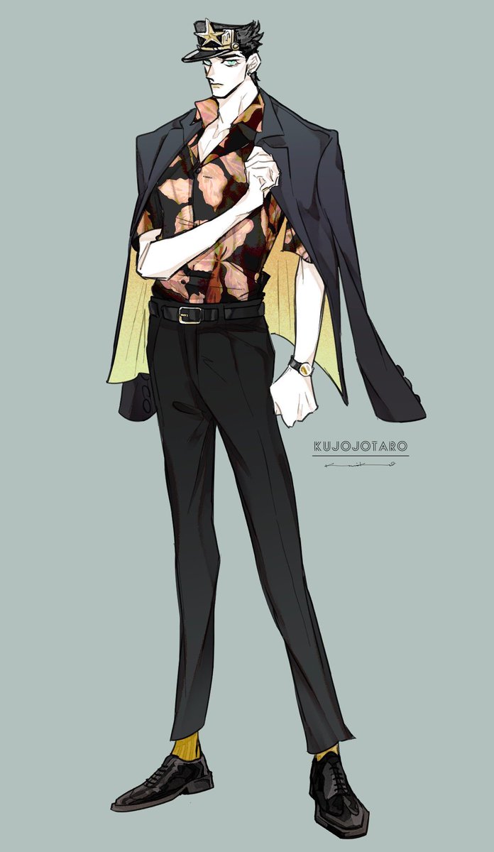 空条承太郎 ,スタープラチナ 「イェイ #イイ3太郎の日 」|✰のイラスト