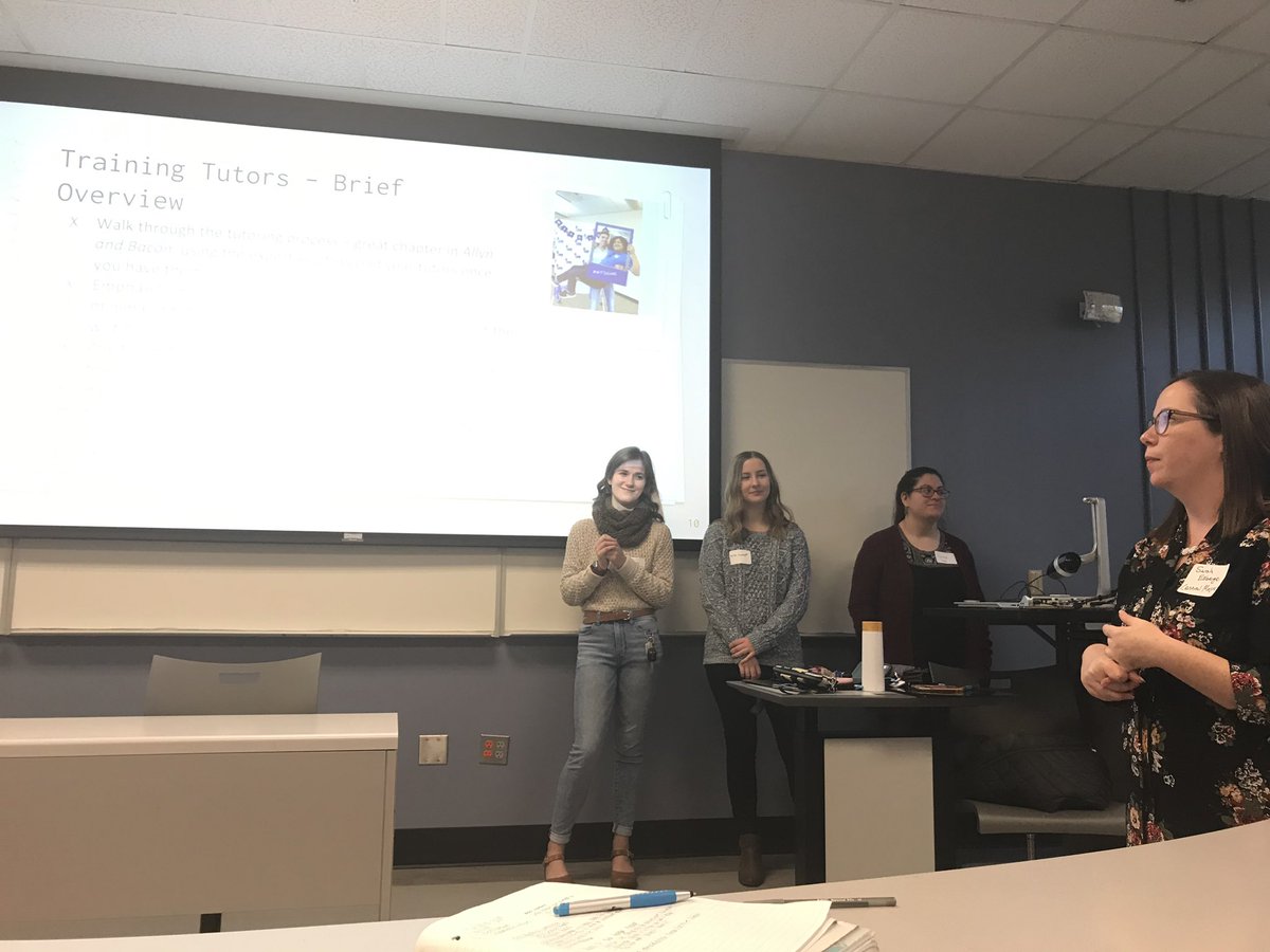 CMS Writing Lab has an amazing time at TuColla yesterday! We were able to hear many interesting presentations, as well as give one!