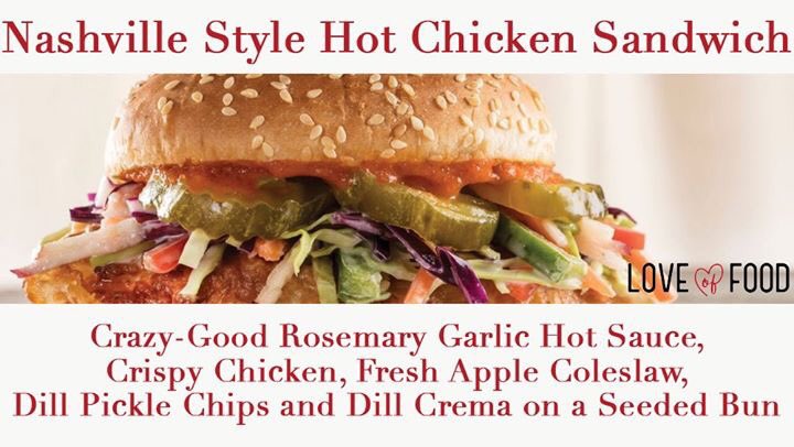 Available Today at the Beaver Lodge!

Nashville Style Hot Chicken Sandwich