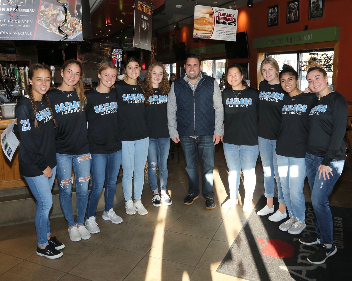 Anthony P. D'Esposito (@anthonydespo) on Twitter photo Up bright and early to support <a href="/OsideGirlsLax/">Oceanside Girls Lacrosse</a>!
Their #FlapJackFundraiser <a href="/Applebees/">Applebee's Grill + Bar</a> helps them prepare for a winning season, carry on OGVL traditions and spread #Sailor pride! Lets go <a href="/OSchoolsPR/">Oceanside School District #OSD_NY</a>! Up bright and early to support <a href="/OsideGirlsLax/">Oceanside Girls Lacrosse</a>!
Their #FlapJackFundraiser <a href="/Applebees/">Applebee's Grill + Bar</a> helps them prepare for a winning season, carry on OGVL traditions and spread #Sailor pride! Lets go <a href="/OSchoolsPR/">Oceanside School District #OSD_NY</a>!