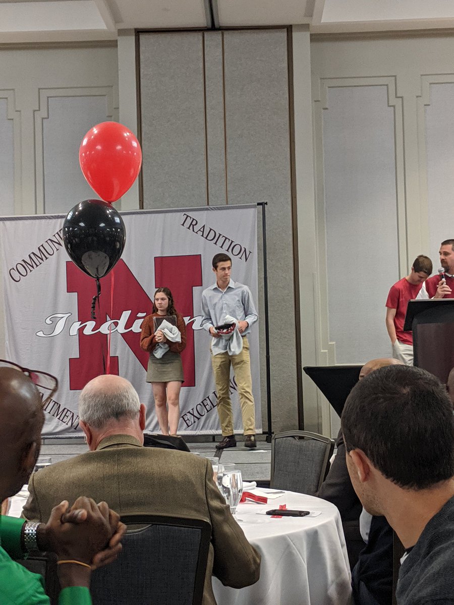 Congrats to Julian Brooks for being named Male Athlete of the Season. Well deserved!