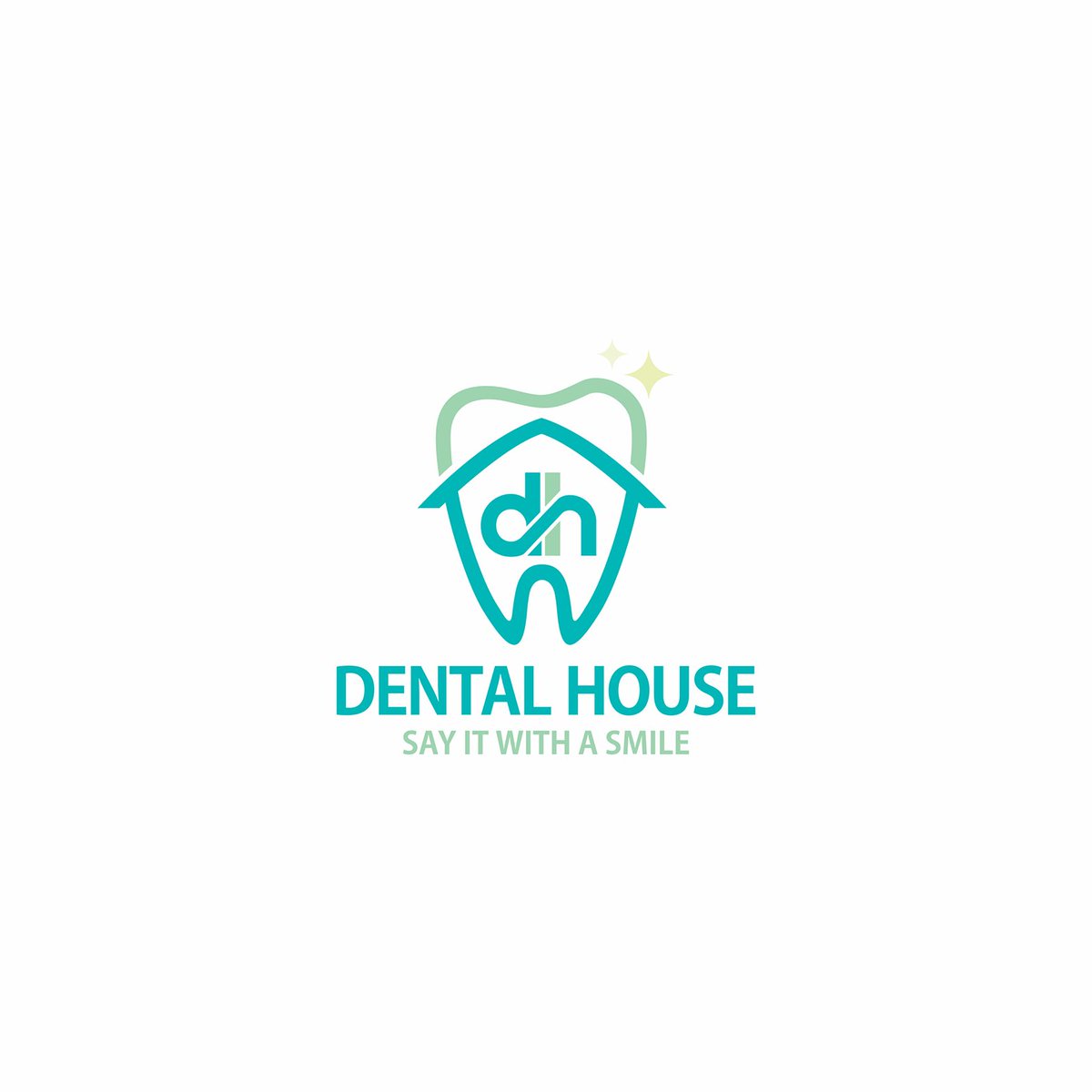 o2_matic's tweet photo. Dental House clinic logo https://t.co/DklsyU3pJv