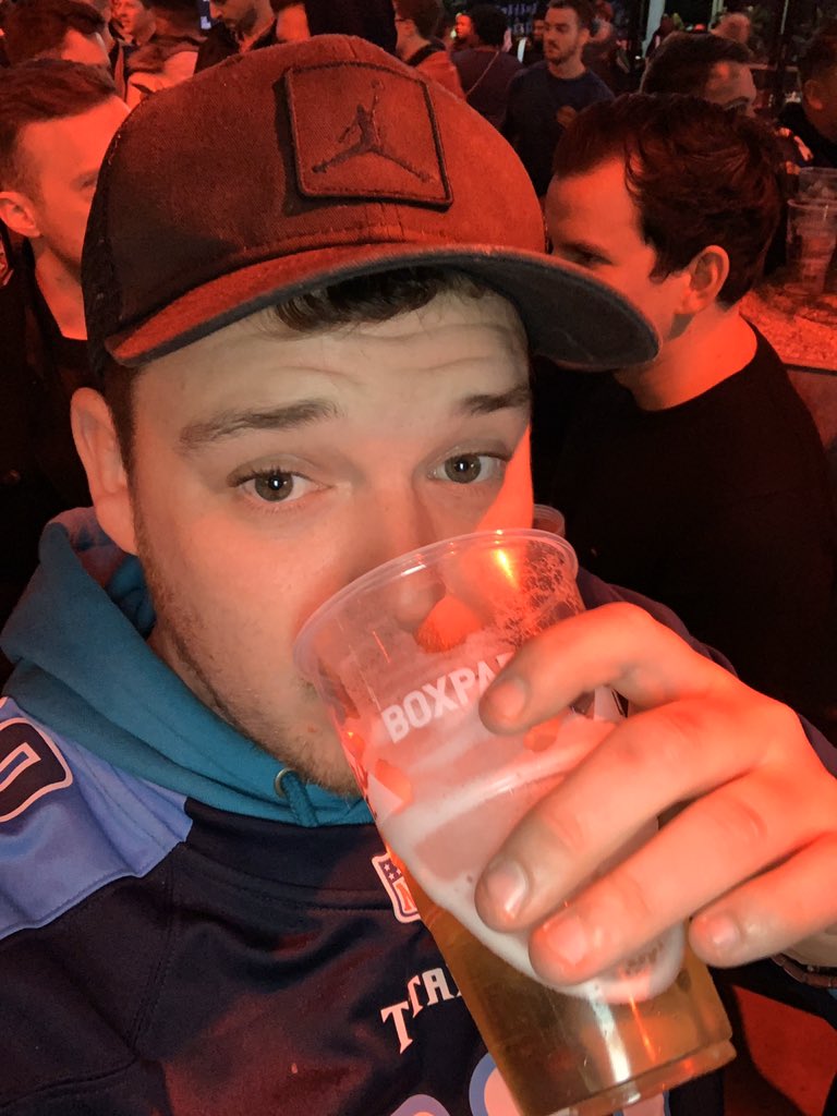jimbohurst's tweet photo. #nflwembley #titanup #fewandproud #mmmm #letsgotitans 💙 https://t.co/87v1GlhtWL