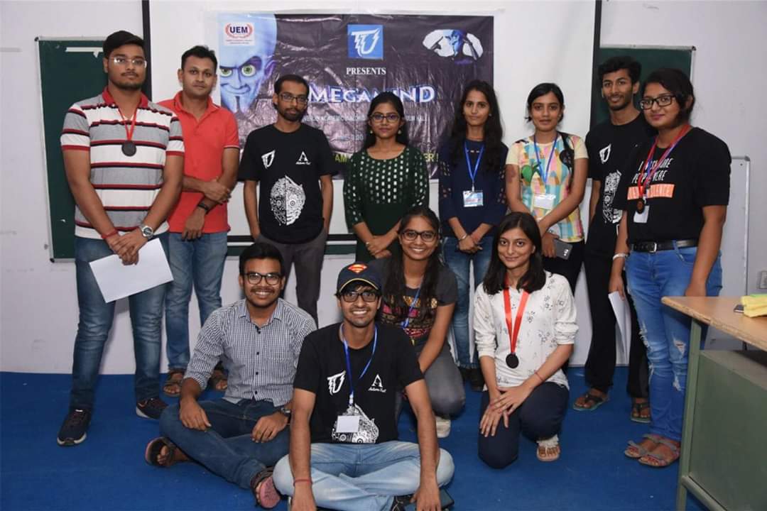 Jaipur_Uem's tweet image. These pictures are those of &quot;Megamind&quot; - Technical Mind Gaming Competition held at the University of Engineering &amp;amp; Management (UEM), Jaipur under Tech Utopia, 2019 - the annual Technical Festival of the University on 21st and 22nd September, 2019.
#MegaMind #TechUtopia #uemjaipur