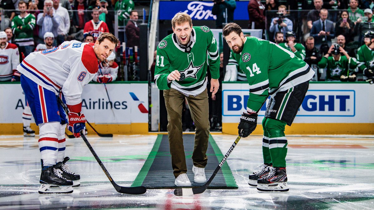 Thanks for having me last night @DallasStars Great win. Let’s keep it going. Good luck the rest of the way!