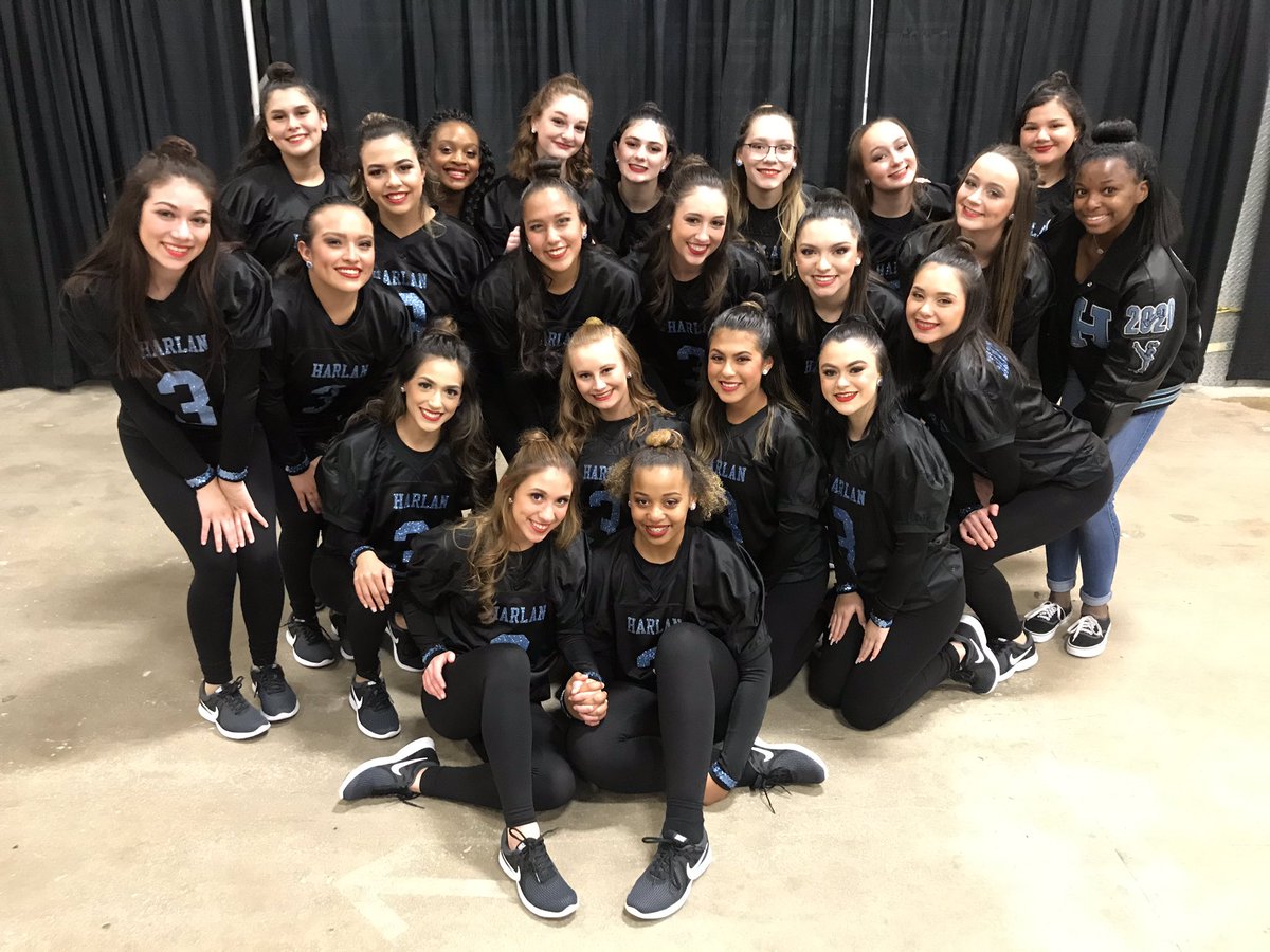 HarlanDanceTeam's tweet photo. We had no idea how much fun we would have performing at the Rampage Game! Thank you to everyone who came out to support! #nisdharlan #rampagegame #hiphop #htedance #hockey https://t.co/TAUbJmbMs2