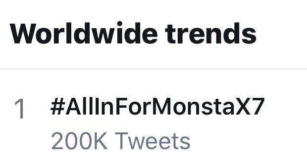 neomucolorful's tweet photo. yes we are indeed 

#AllinForMonstaX7
#MonstaXWeAreHere https://t.co/wlRJGSCQ3f