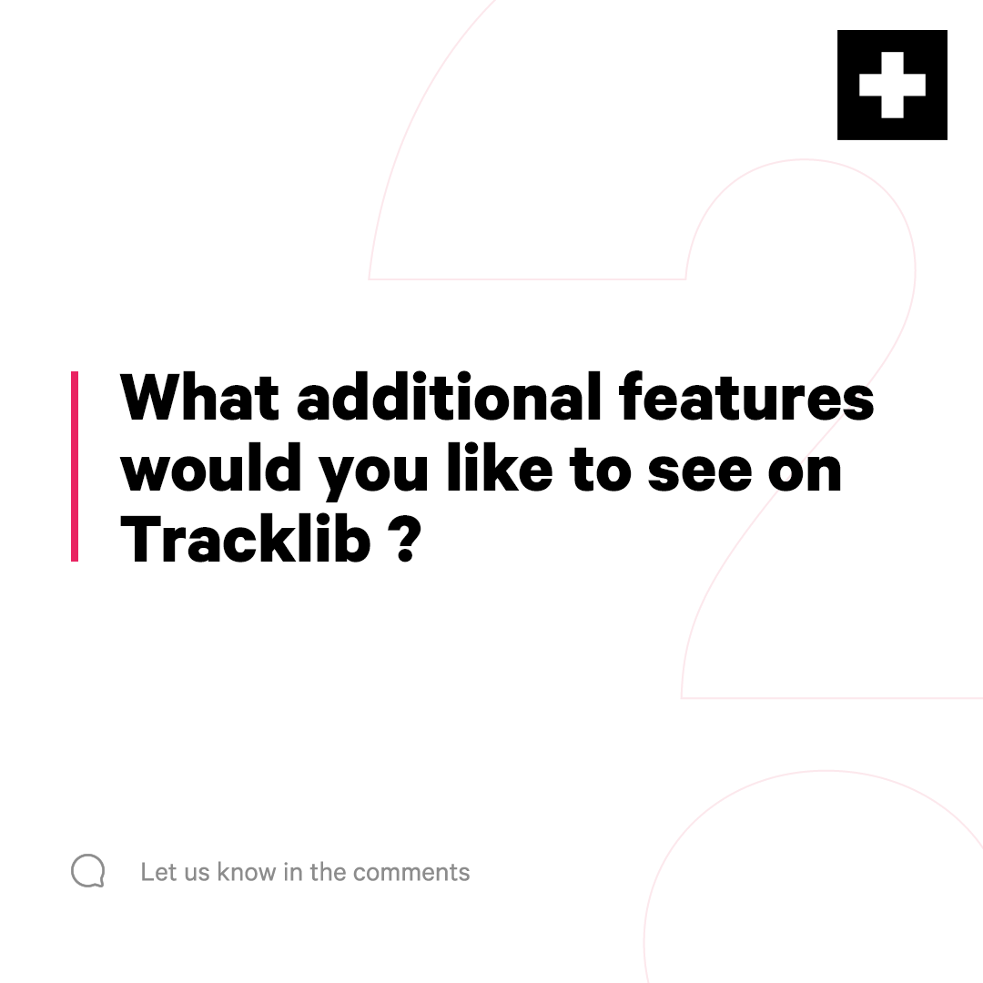 tracklib's tweet photo. With the new #tracklibloops up and running, what other features would you like to see added? 🤔 Your feedback is vital to us 🙏
#userquestion https://t.co/9MkTnDKsl2