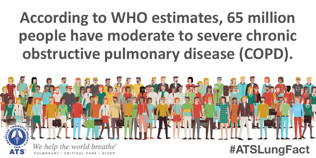 atscommunity's tweet photo. November is National #COPDAwarenessMonth. Learn more: https://t.co/ybRAebYX8u #ATSLungFact https://t.co/nEmSGZDBJ8